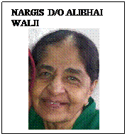 Text Box: NARGIS  D/O ALIBHAI WALJI

 pic
